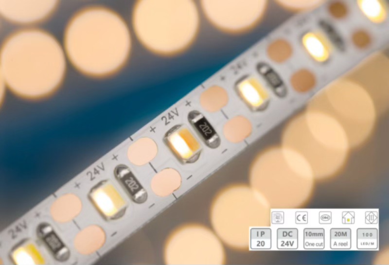 24V-8mm dual color low-voltage light strip